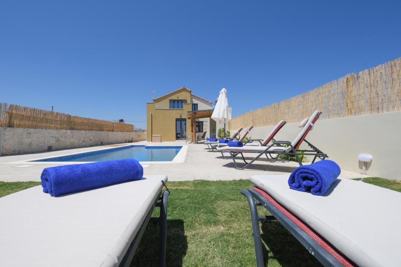 Arismari Villa - Heated Private Pool Episkopí- Rethimno Eksteriør billede